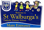 St Walburga's Catholic Primary School logo