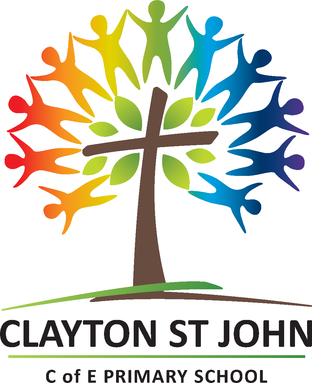 Clayton St John CofE Primary School logo