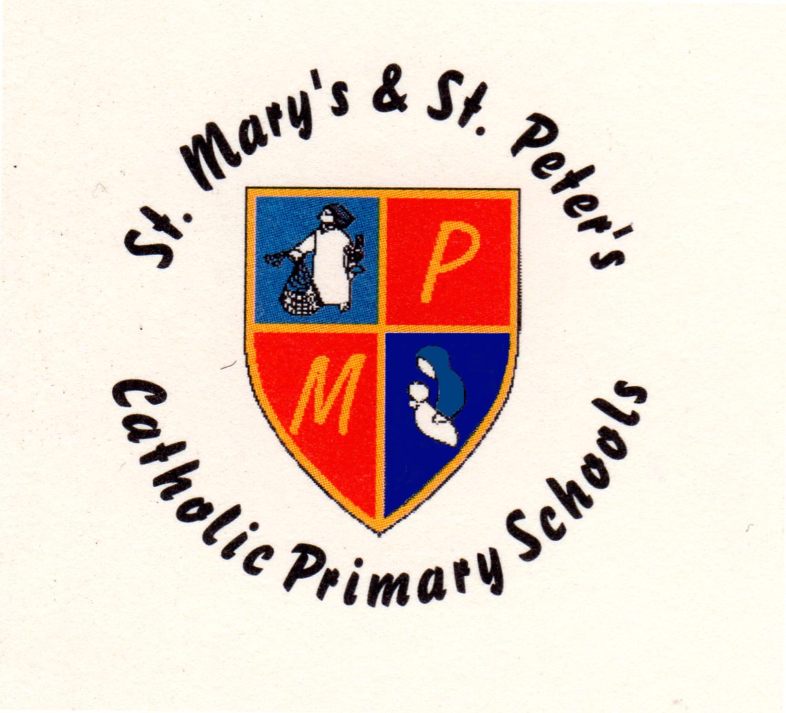 St Mary's and St Peter's Catholic Primary School logo