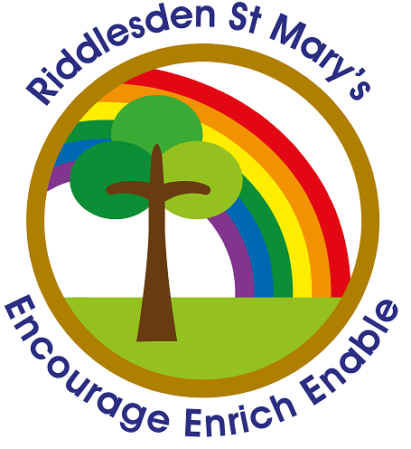 Riddlesden St Mary's CofE Primary School logo