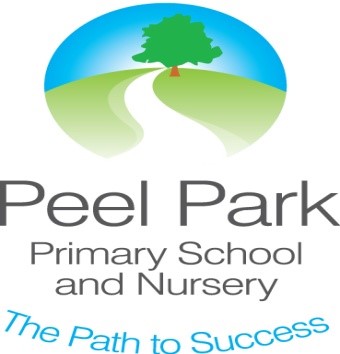 Peel Park Primary School and Nursery logo