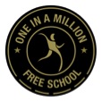 One In A Million Free School logo